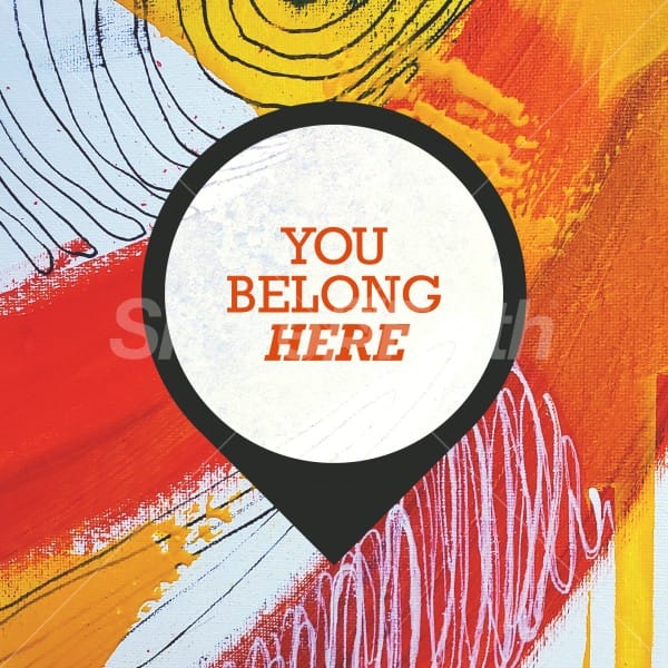 You Belong Here Social Media Graphics