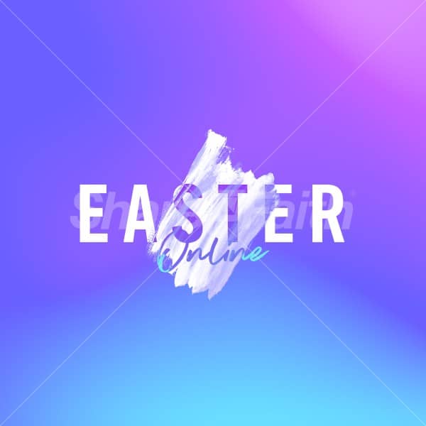 Easter Online Social Media Graphic