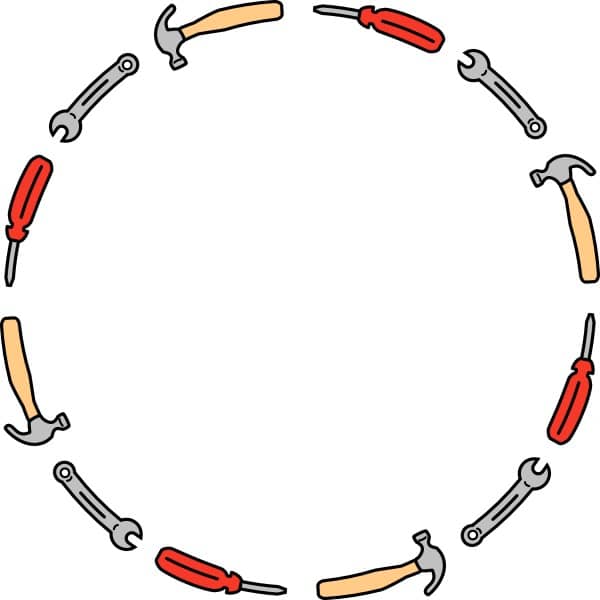 Round Tool Border