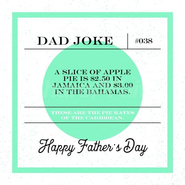 Dad Joke Pie Social Media Graphic