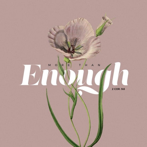 More Than Enough Social Media Graphic