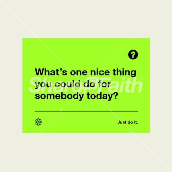 Nice Thing Social Media Graphic
