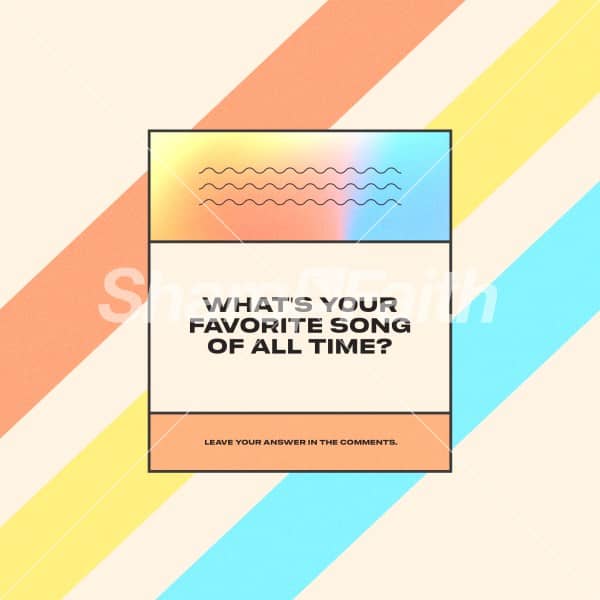 Favorite Song Social Graphics