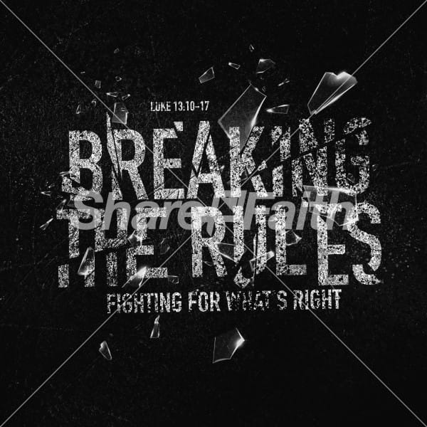 Breaking the Rules Social Media Graphics