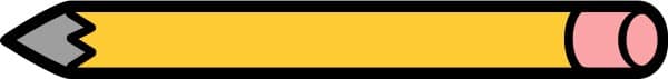Yellow Pencil Clipart