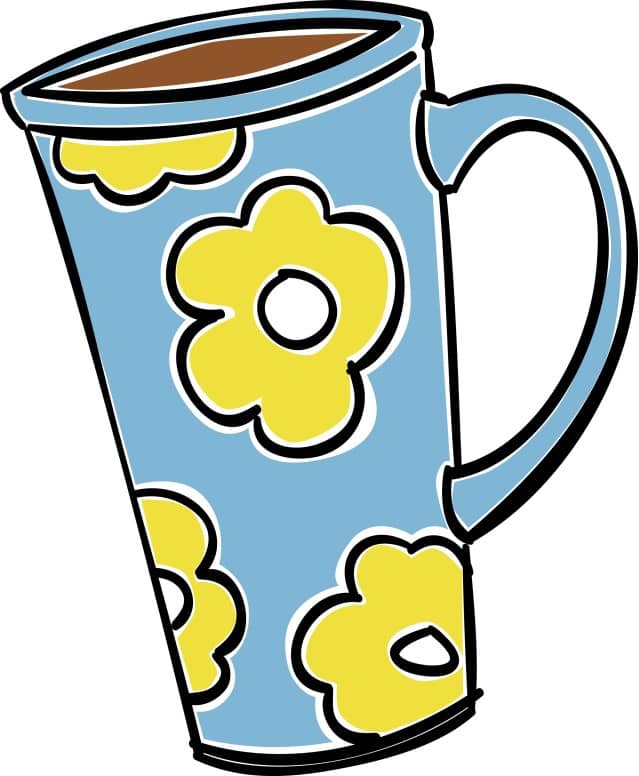 Tall Coffee Mug Clipart