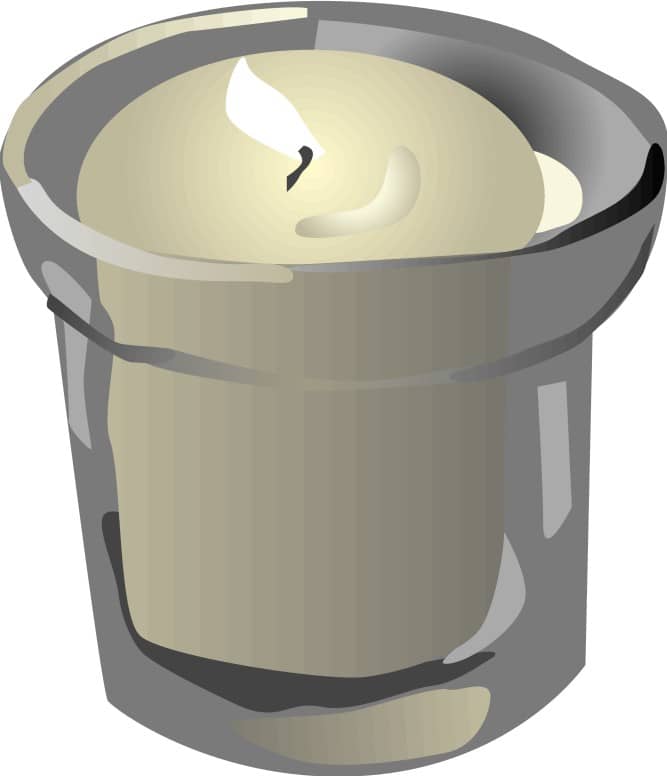 Offertory Candle in Glass