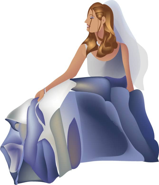 Airbrush Look Bride