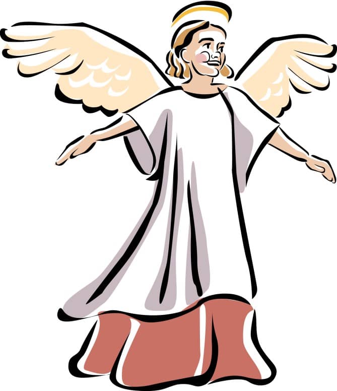 Child Angel Church Clipart