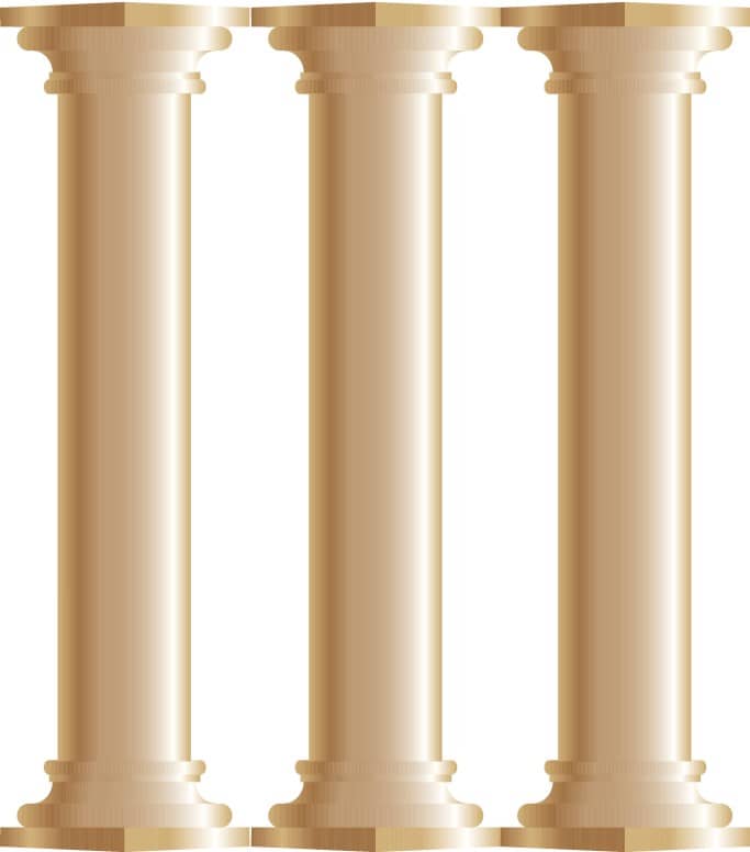 Pillars Of Knowledge Clip Art