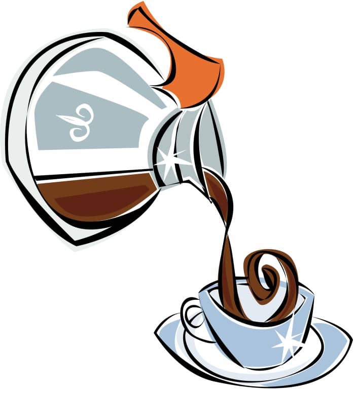 Pot of Decaf Coffee