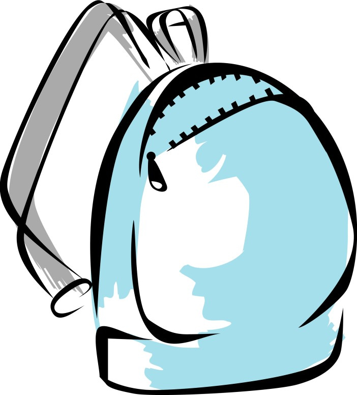 Blue Backpack