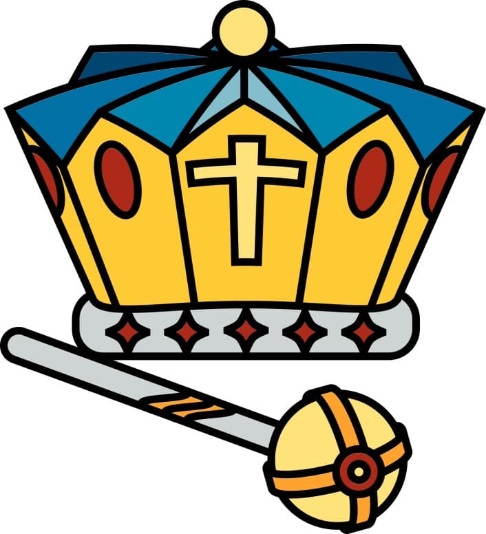 Crown and Scepter