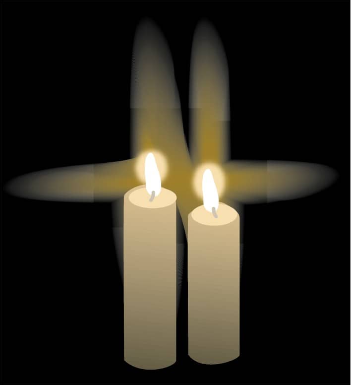 Candles for Evening Mass