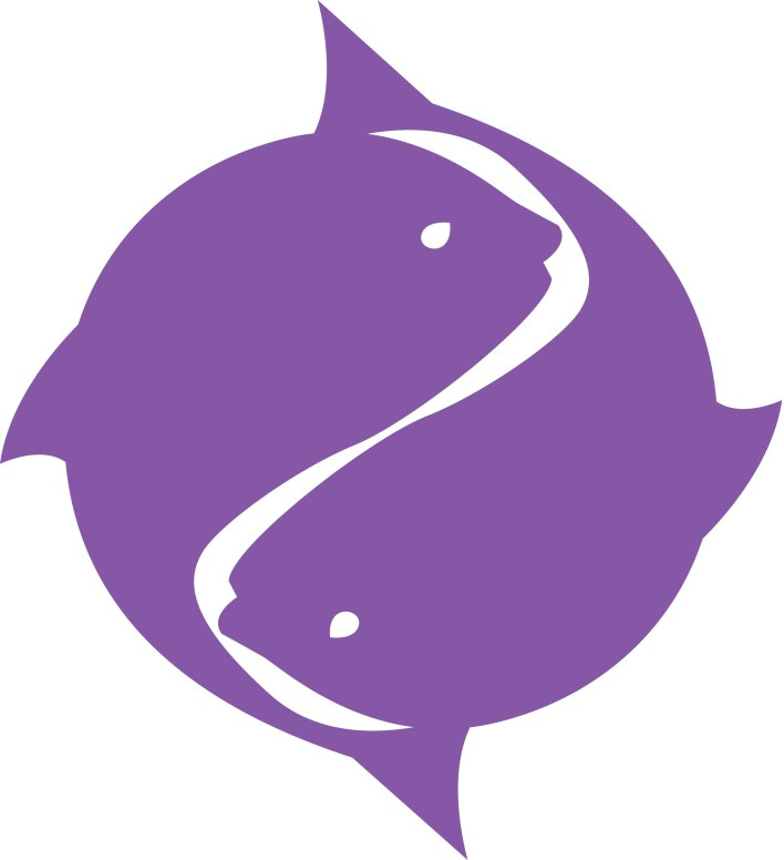 Purple Two Fish Symbol