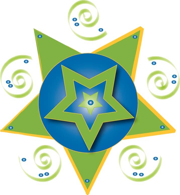 Layered Star Graphic