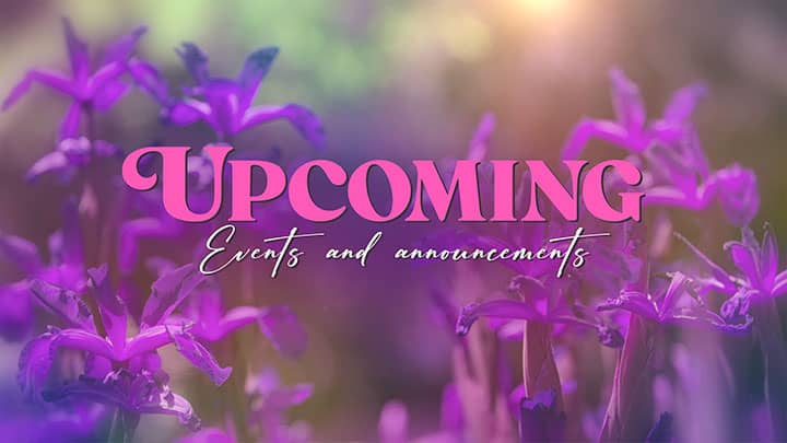 Mother's Day Garden: Upcoming