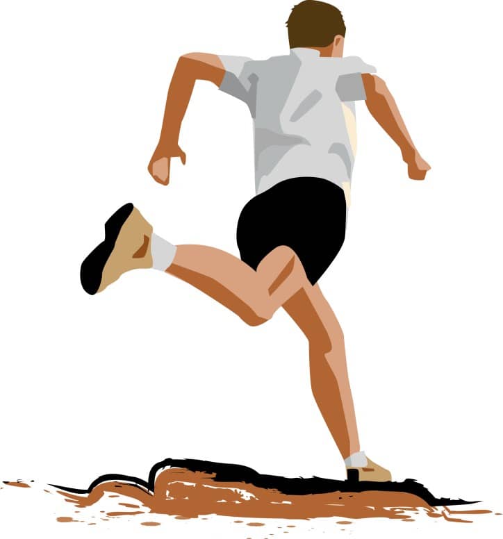 Jogging Male Figure