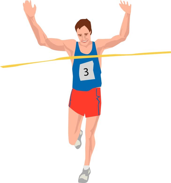 Finish Line Winner