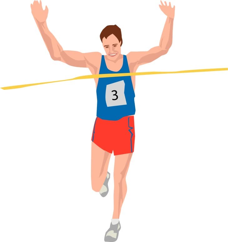 Finish Line Winner