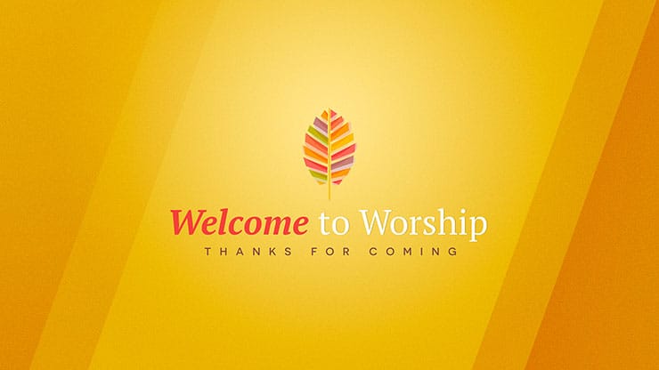 Fall Ministry Opportunities Sermon PowerPoint