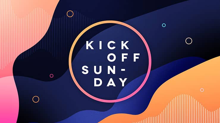 Fall Kick Off Church Graphic Template