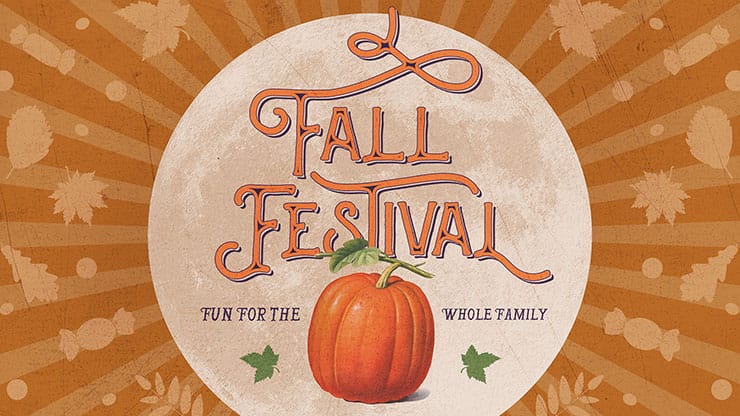 Fall Festival Pumpkin Church Graphic