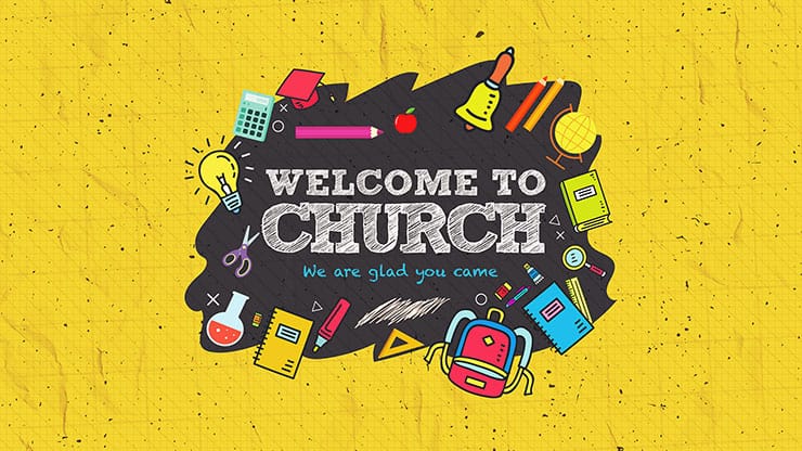 Back To School Student Ministry Graphic
