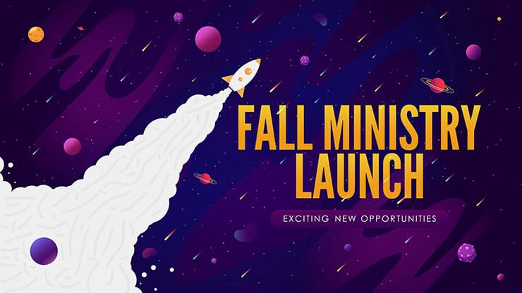 Fall Ministry Launch Church Title Graphic