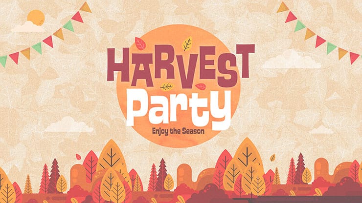 Autumn Harvest Party Church PowerPoint