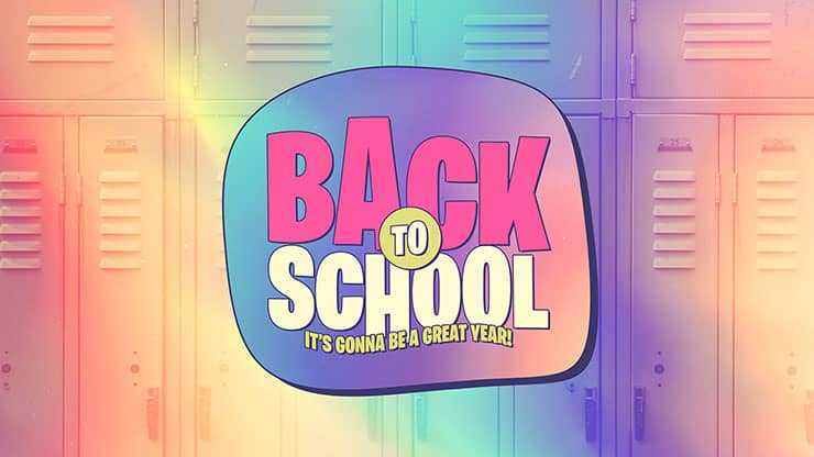 Back To School Lockers Church PowerPoint