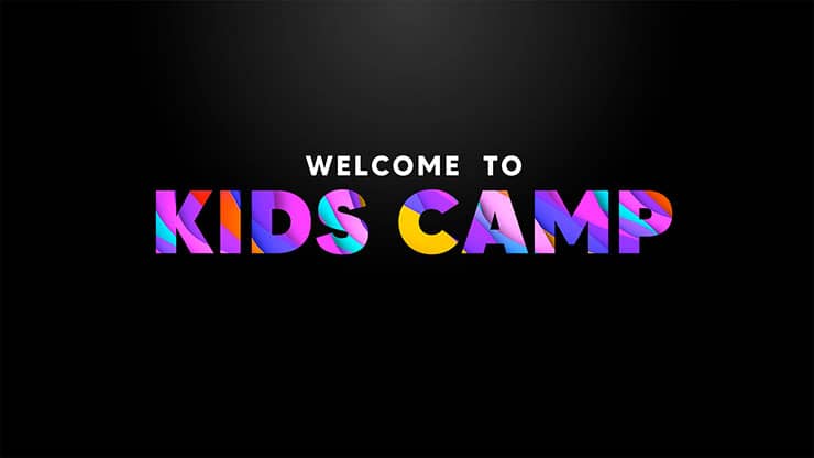 Colorgrade Collection: Kids Camp Welcome