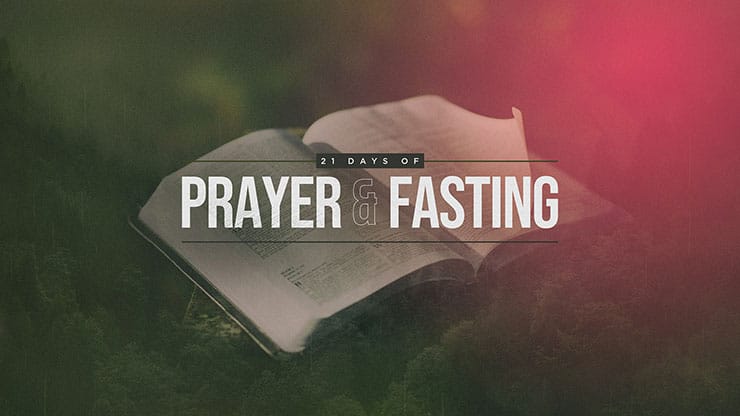 21 Days of Prayer and Fasting: Title Graphics