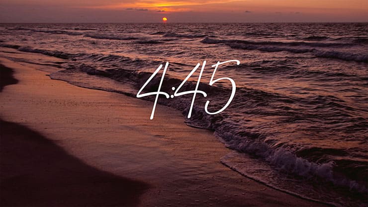 Sunset Beach: Minimal Countdown