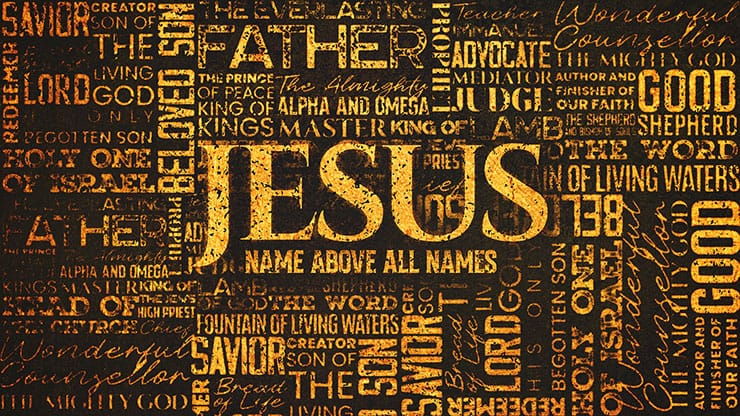 Jesus Name Above All Names: Title Graphics