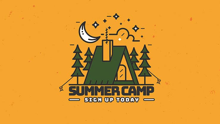 Summer Camp: Title Graphics