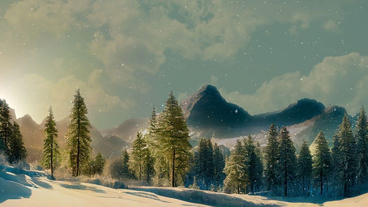Christmas Snow: 14 Motion