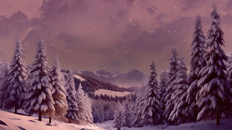 Christmas Snow: 5 Motion