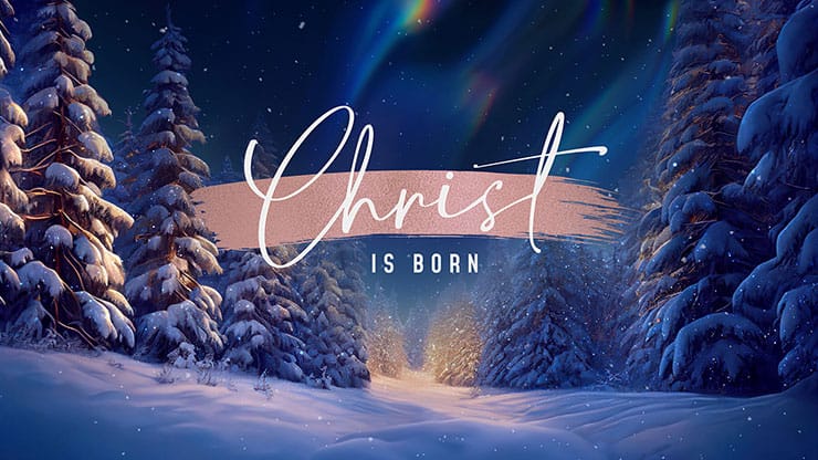 ShareFaith Media » Christmas Snow: Christ is Born Motion ...