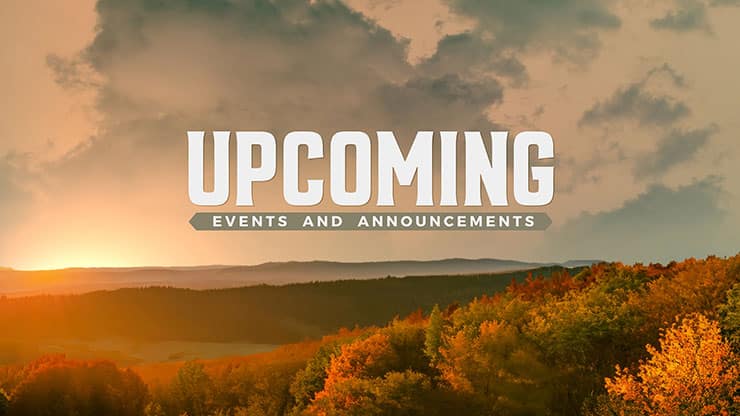 Wilderness Fall: Upcoming
