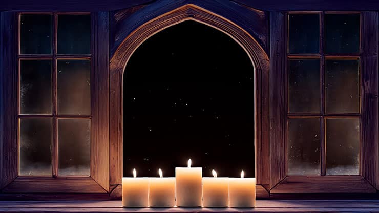 Winter Advent: Candles 2