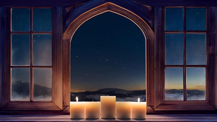Winter Advent: Love Candles - Motion