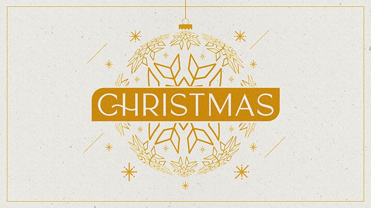Golden Christmas: Title Graphics