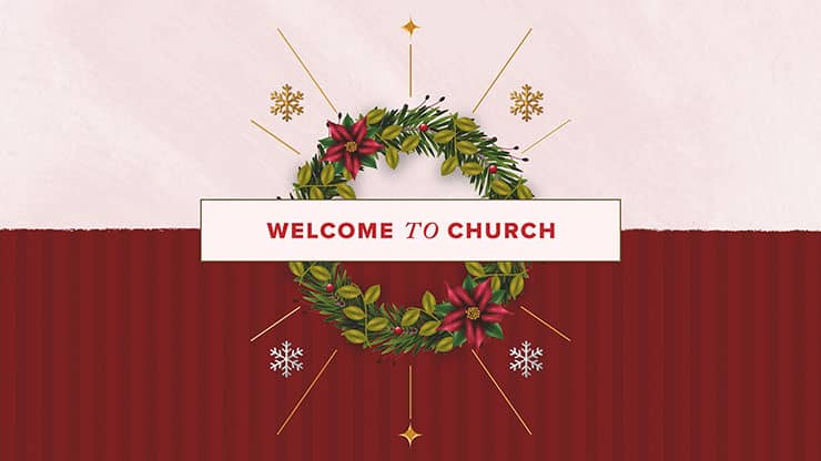 Christmas Prayer Service: Title Graphics