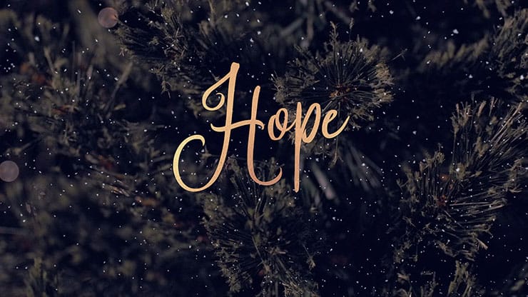 Christmas Tree: Hope - Motion