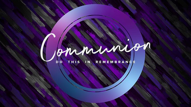 Lent Color Brush: Communion Motion