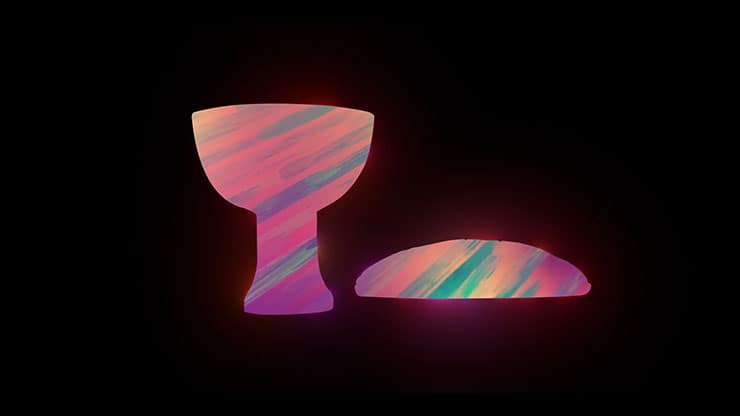 Maundy Thursday Color Brush: Back 3 Motion