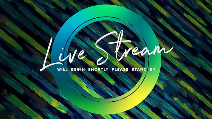 Palm Sunday Color Brush: Live Stream Motion