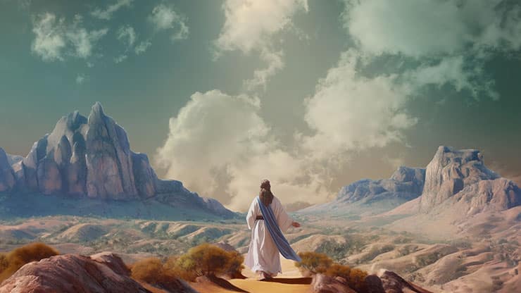 Easter Story: Jesus Wilderness - Still