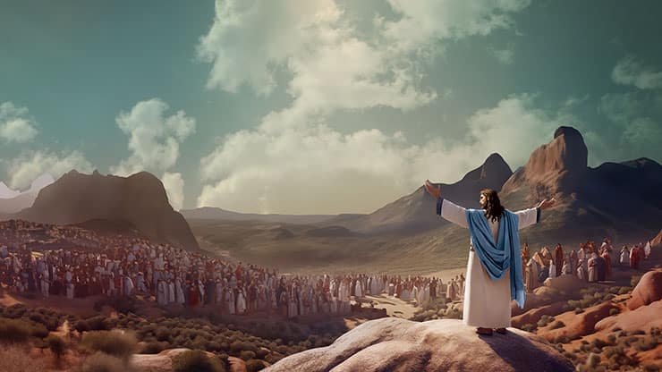Easter Story: Sermon on the Mount - Motion